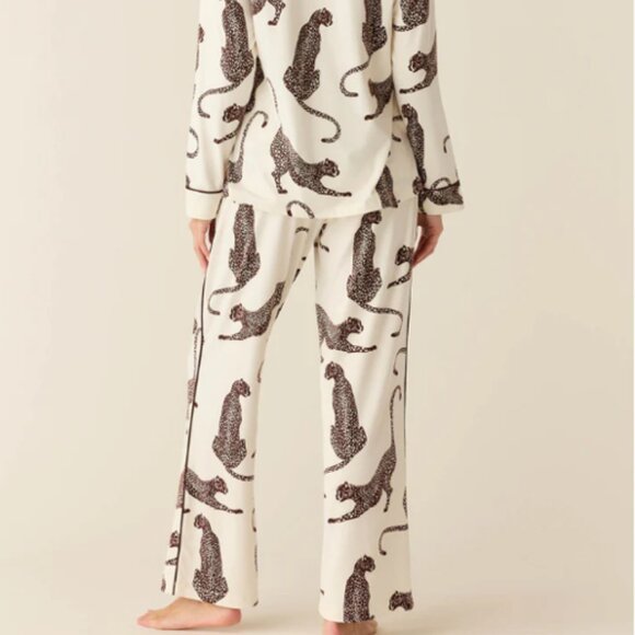 NWT MASONgrey Winter Cloud Jersey PJ Set - Picture 5 of 7